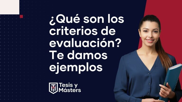 criterios de evaluación