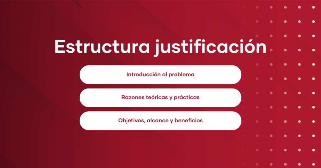 hacer justificación