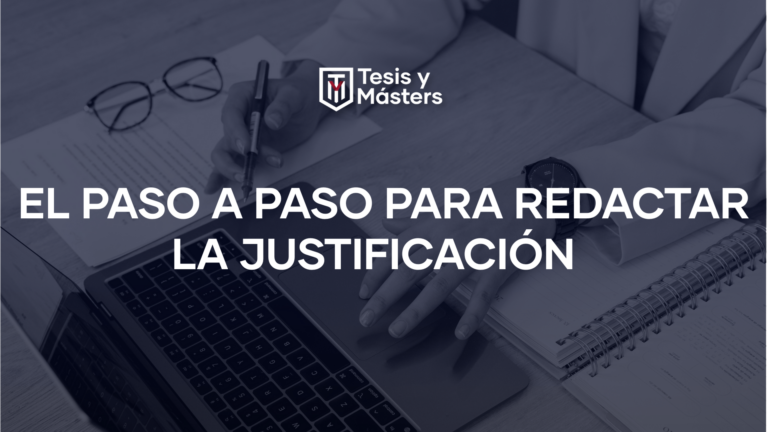 paso a paso para hacer la justificación