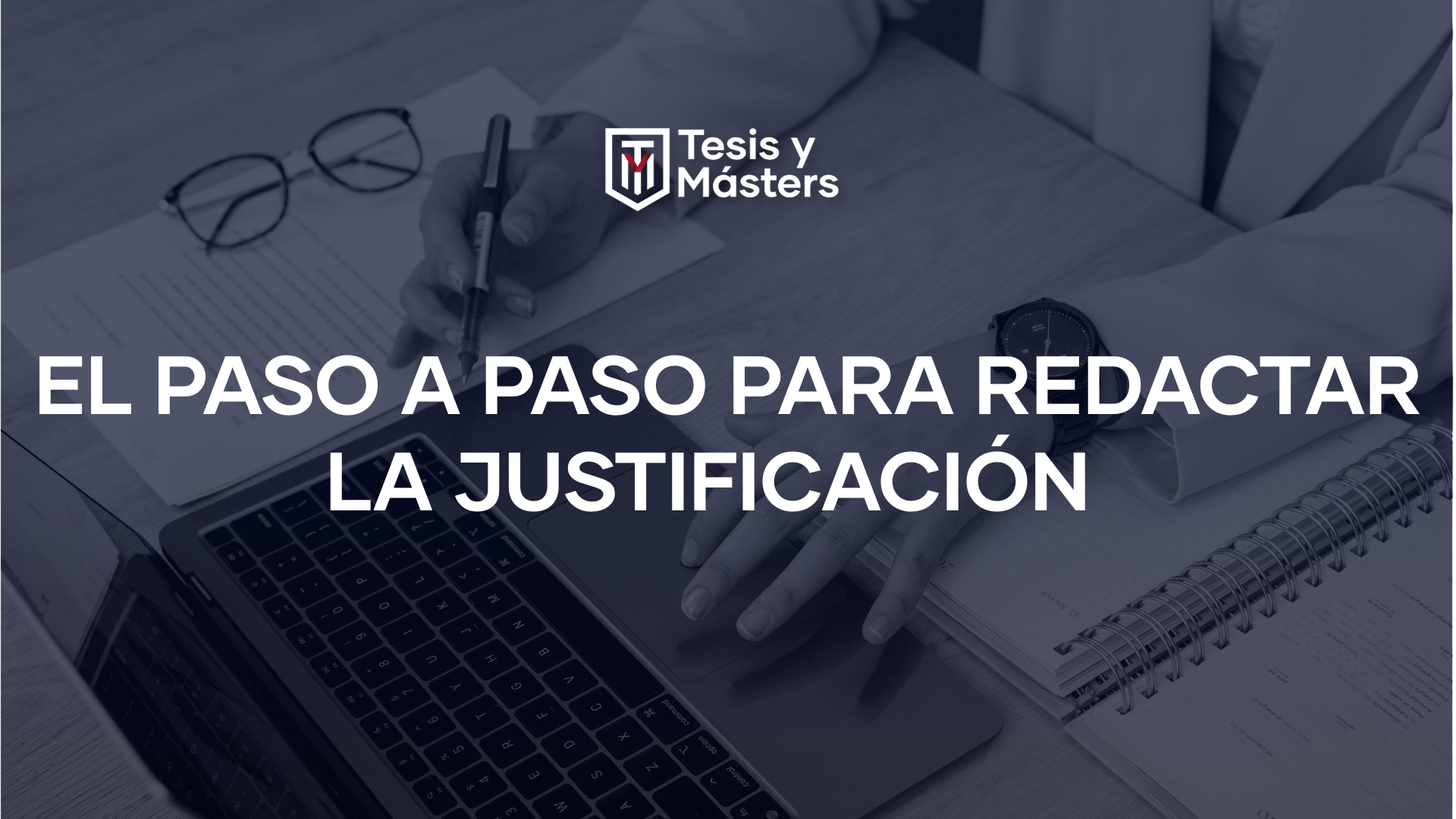 paso a paso para hacer la justificación