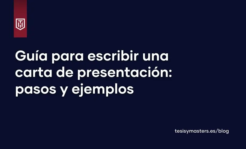 carta de presentación
