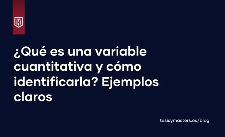 Portada para guía sobre variable cuantitativa, con el texto “¿Qué es una variable cuantitativa y cómo identificarla? Ejemplos claros”, ideal para estudiantes e investigadores que buscan comprender y aplicar el concepto en análisis de datos.